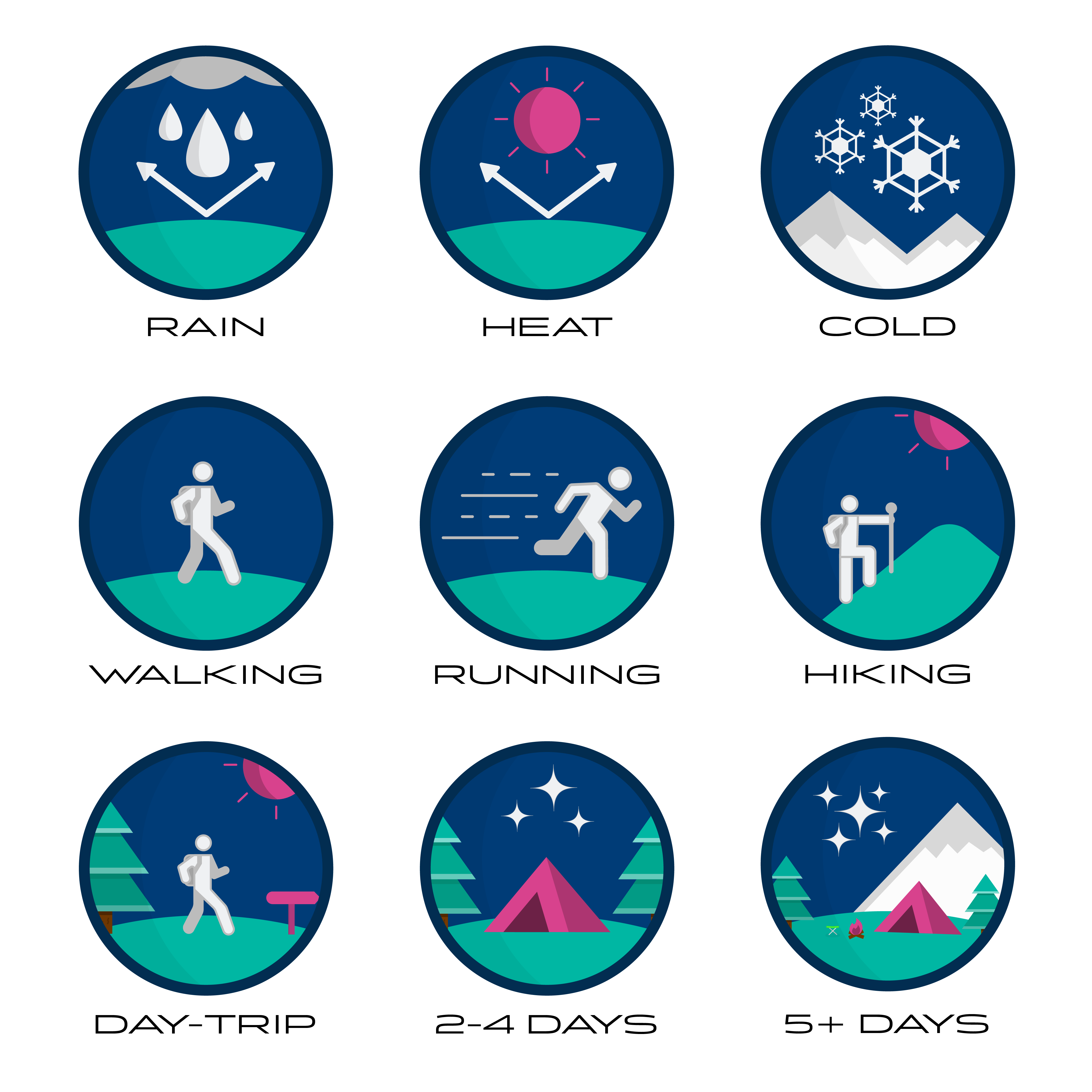 Iconography for EXPANSE apparel and gear