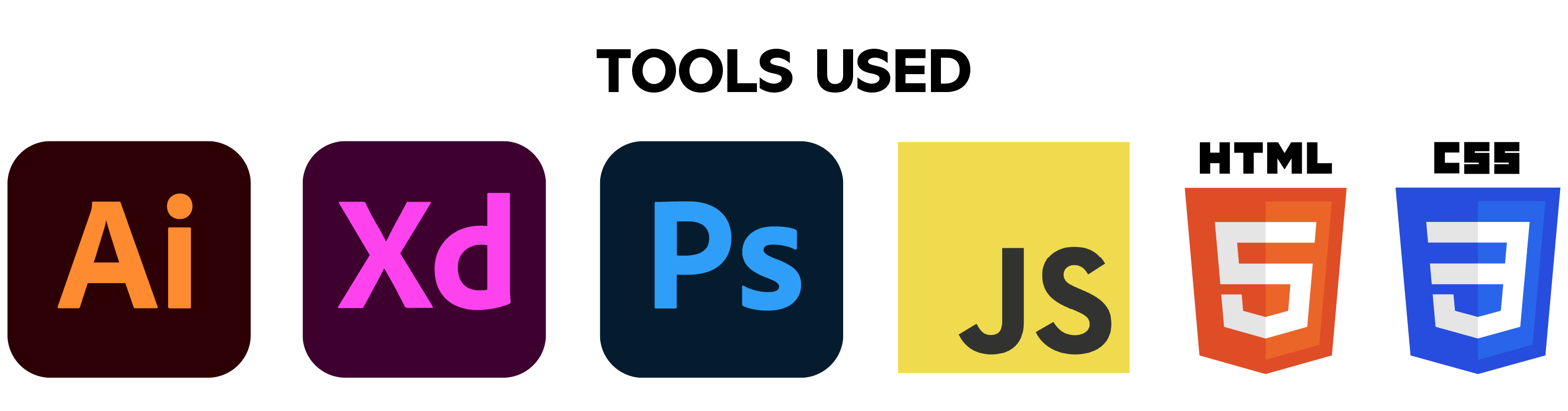 Tools used for this project: Adobe After Effects, Adobe Premiere Pro, Adobe Illustrator, Adobe Photoshop