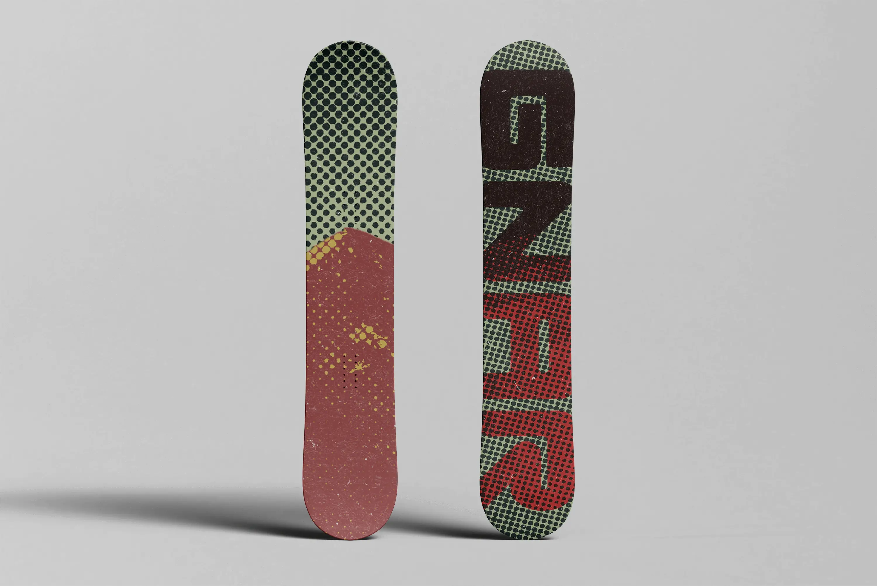 GNAR halftone board design